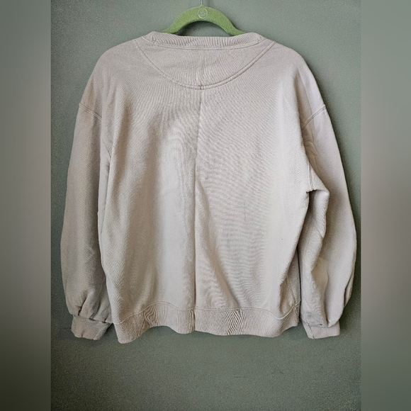 Abercrombie & Fitch crew neck Sweatshirt size large - Picture 5 of 8